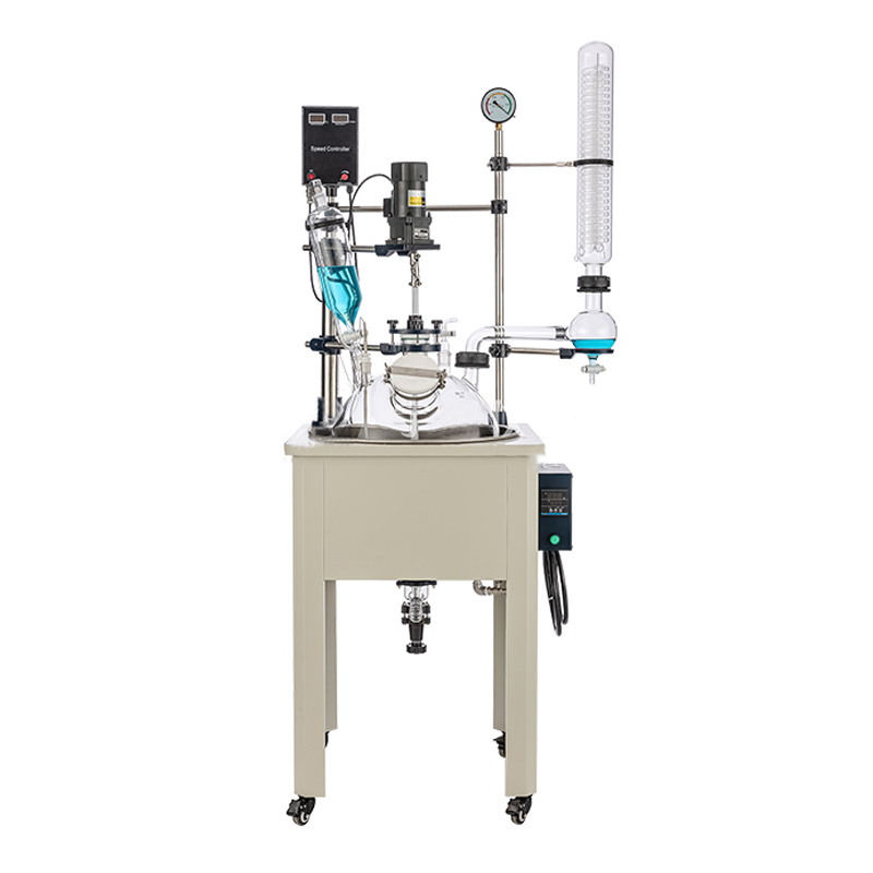 10L 20L 30L 50L Single Layer Glass Reactor