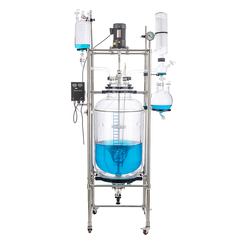 100L 200L Jacketed Glass Reactor