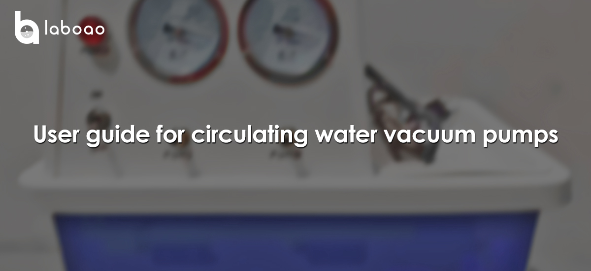 User Guide For Circulating Water Vacuum Pumps