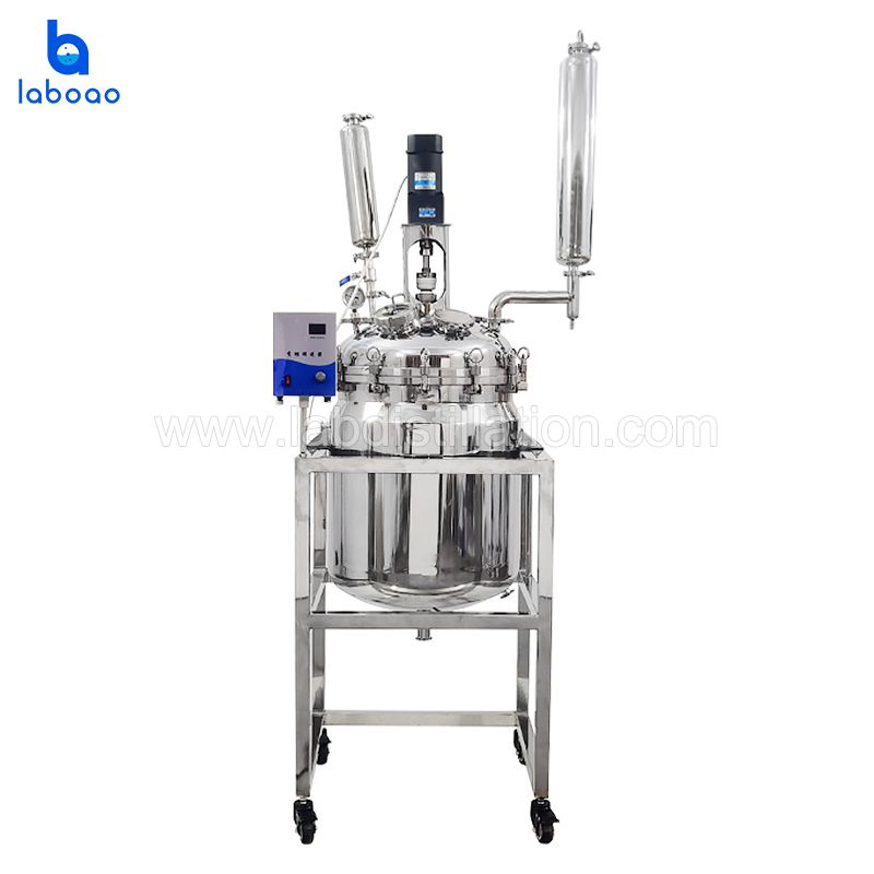 100L Large Industrial Jacketed Stainless Steel Reactor