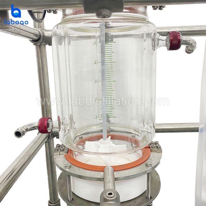 1L-5L Jacketed Glass Crystallization Filter Reactor