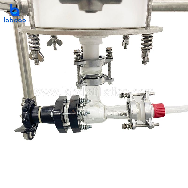 1L-5L Jacketed Glass Crystallization Filter Reactor