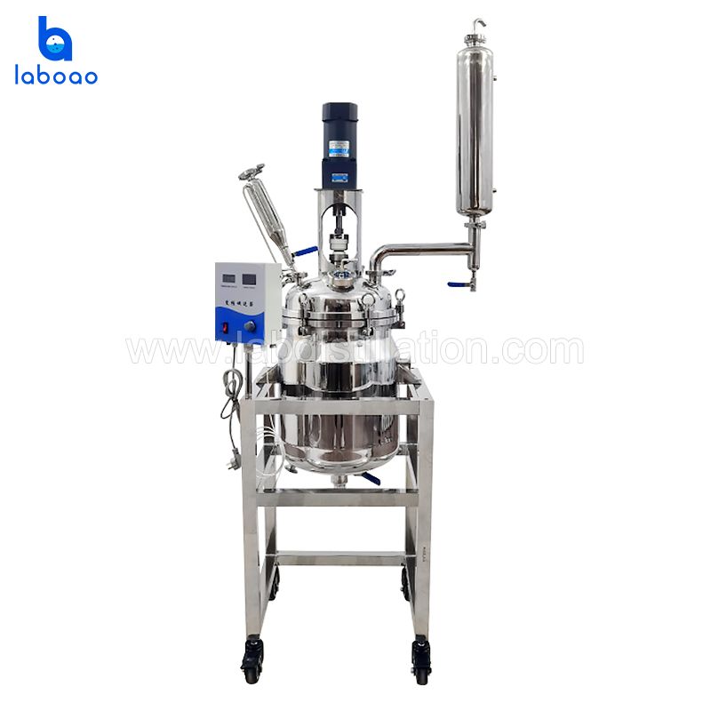 20L Double Layer Stainless Steel Chemical Reactor 
