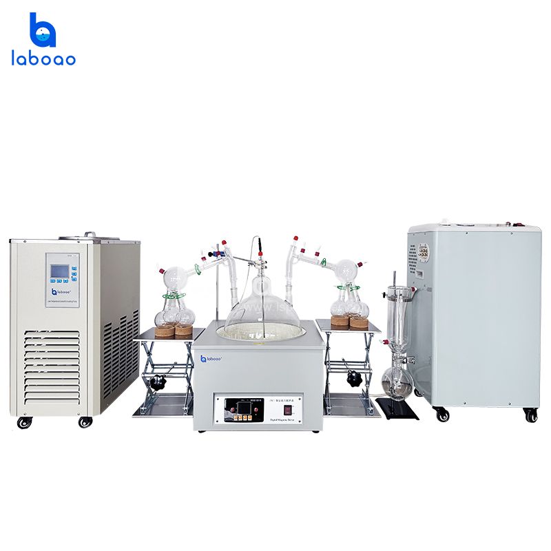 20L Short Path Molecular Distillation With Double Collection