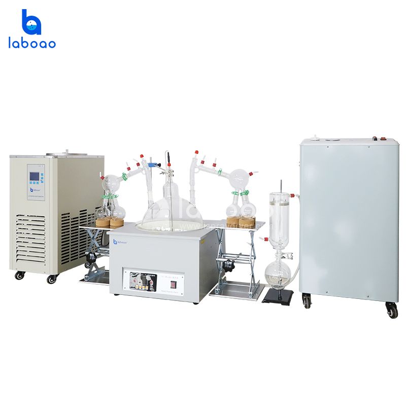 20L Short Path Molecular Distillation With Double Collection