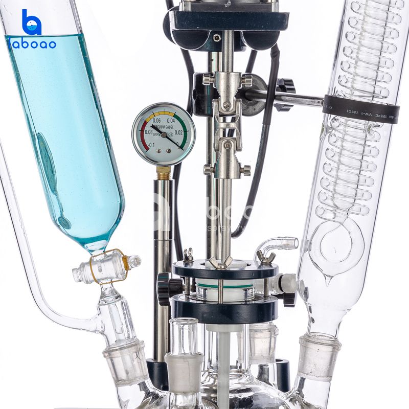 3L Single Layer Glass Reactor Vessel