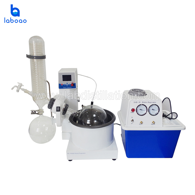 5L Rotary Evaporator With Flask Lift