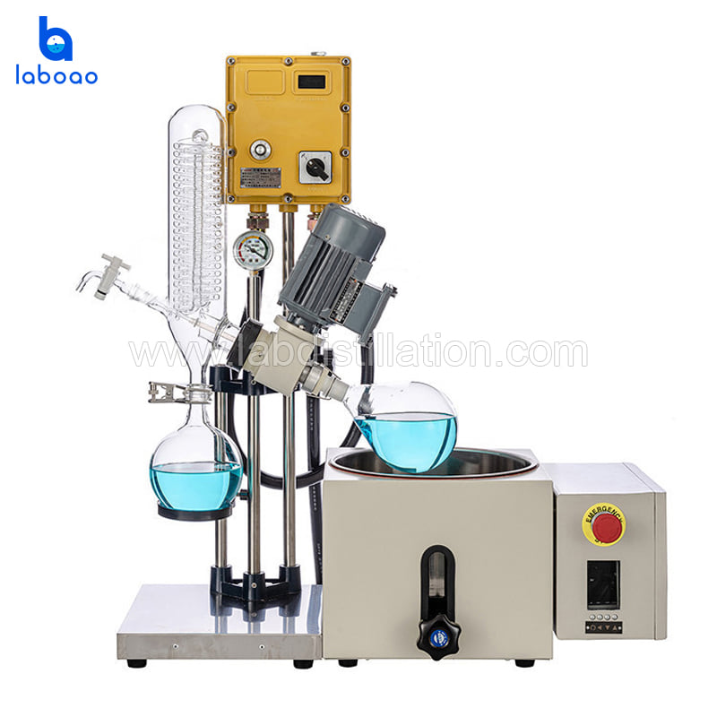 1L-5L Explosion Proof Manual Rotary Evaporator