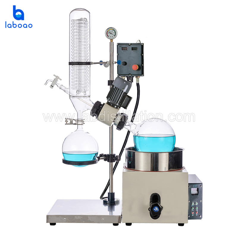 1L-5L Explosion Proof Manual Rotary Evaporator