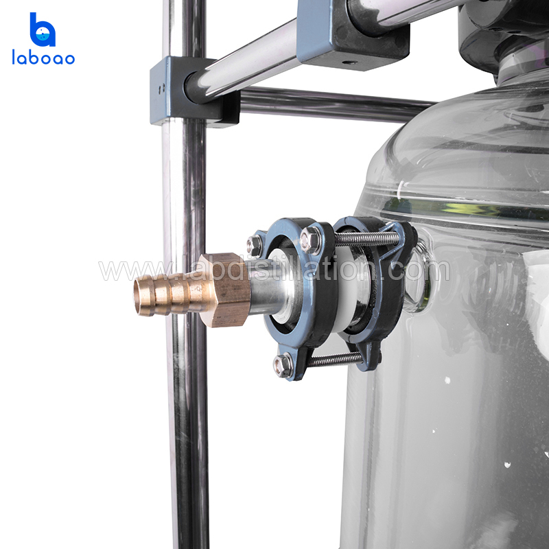 100L Jacketed Glass Reactor Vessel