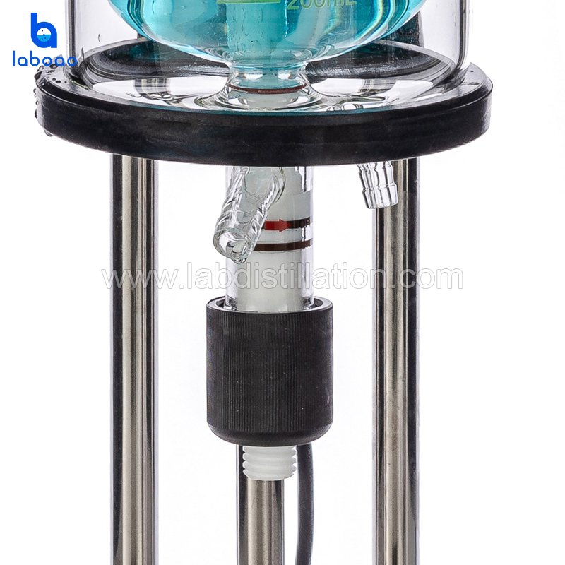 1L Jacketed Glass Reactor Vessel