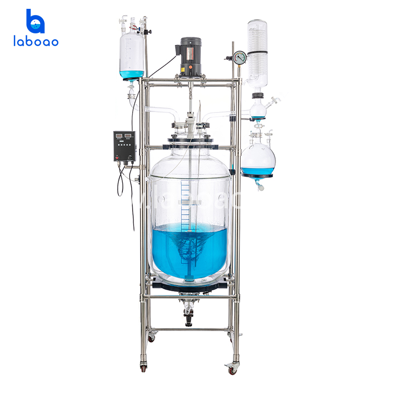 200L Jacketed Glass Reactor Vessel