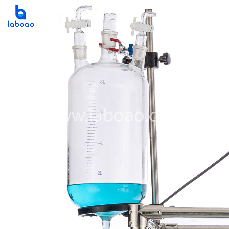 200L Jacketed Glass Reactor Vessel