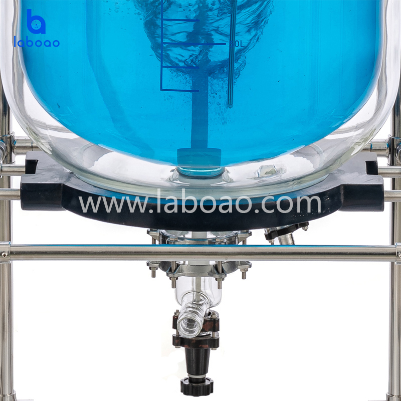 200L Jacketed Glass Reactor Vessel