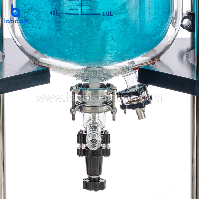 50L Jacketed Glass Reactor Vessel
