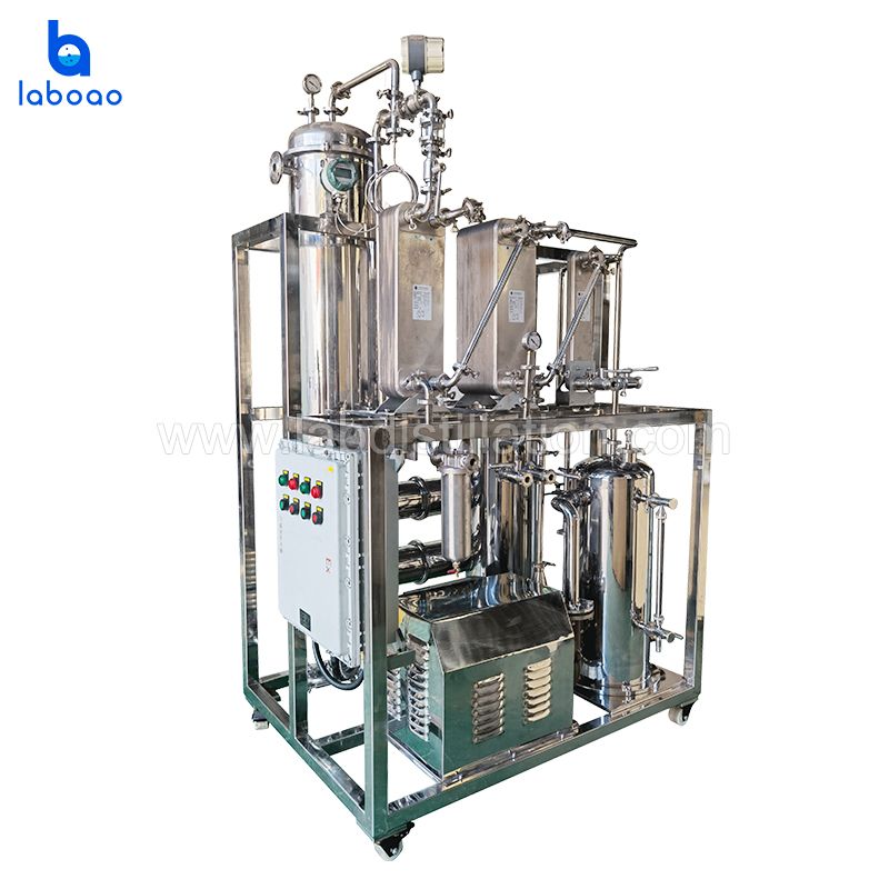 Large Capacity Single Effect Falling Film Evaporator Industrial Scale