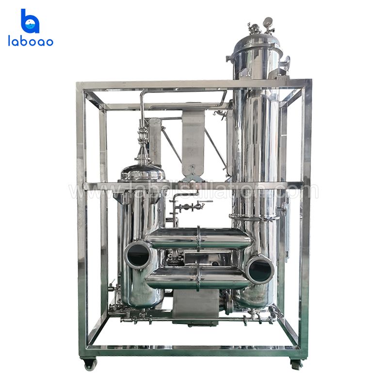 Large Capacity Single Effect Falling Film Evaporator Industrial Scale