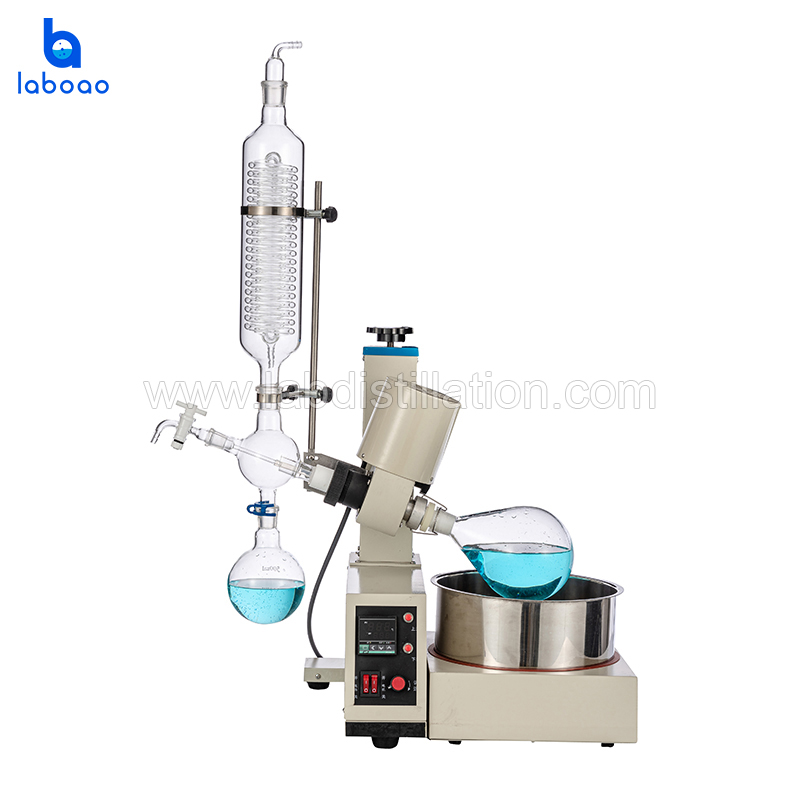 2L Rotary Evaporator With Electric And Manual Lifting